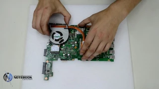 ASUS X551ln - Disassembly and cleaning