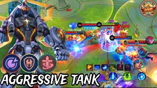 Aggressive Tank Gatotkaca - (Try this Build) Roam/Exp Lane Build and Emblem