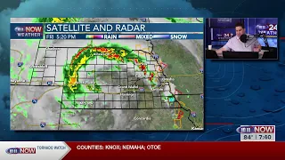 LIVE: Tornado Watch in effect until 9 PM Friday, scattered severe storms across the state (5/11/23)