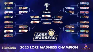 Disney Lorcana - Lore Madness 2023 - Champion!