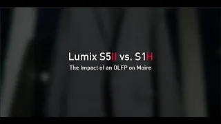 Lumix S5II Vs. S1H | The Impact of an OLFP on Moire