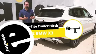 etrailer | Draw-Tite Max-Frame Trailer Hitch Installation - 2022 BMW X3