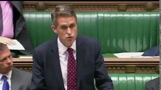 Siri Interrupts Gavin Williamson in Parliament