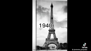 eifel tower 1887-2022