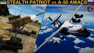 Russian A-50 AWACS Spy Plane Shot Down By Ukraine's Stealth Patriot Site | DCS Reenactment