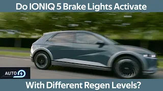 Do the IONIQ 5 Brake lights come on with different regen levels?