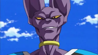 BEERUS BEING A SAVAGE FOR 4 MINUTES AND 44 SECONDS STRAIGHT.