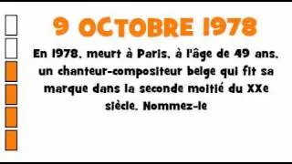 C'EST ARRIVÉ LE 9 OCTOBRE 1978