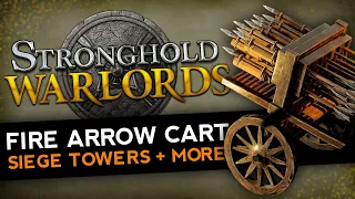 Осадные орудия Stronghold: Warlords 2 - Осадные башни, Ракетная Установка & Хвачи