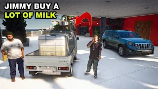 GTA 5 Pakistan | Jimmy Buy a Lot of Milk | Suzuki Pickup | Real Life Story Mod | GTA V Gameplay Urdu