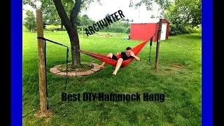 Best DIY Hammock Hang - No Trees Needed!