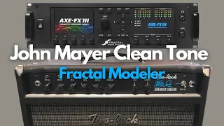 John Mayer Fractal Tutorial // How to dial in John Mayer’s clean tone!