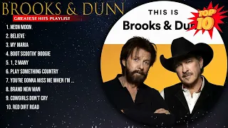 Brooks & Dunn 2024 MIX ~ Top 10 Best Songs ~ Greatest Hits ~ Full Album
