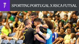 HIGHLIGHTS: International Masters Futsal - Sporting Portugal - RSCA Futsal | 2023-2024