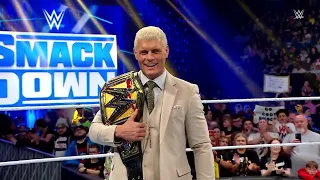 Nick Aldis announces Cody Rhodes his next challenger (1/2): SmackDown, May. 10, 2024