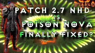 Is Poison Nova FIXED with Patch 2.7 NHD Change? D2R Necromancer Diablo 2 Resurrected Ladder Season 4