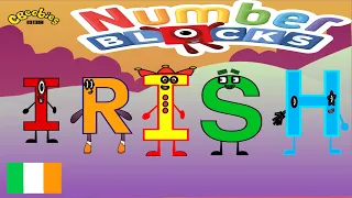 nUMBERbLOCKS ıNTRO sONG bUT IRISH BLOCKS , IRISH Spelling Blocks , Alphabet sONG , nUMBeRbLoCks ABCs