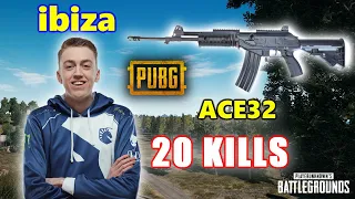 Skade ibiza - 20 KILLS - ACE32 - SOLO - PUBG