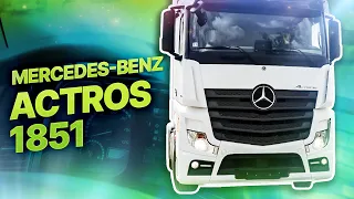 Mercedes-Benz Actros 1851 I Обзор популярного тягача для грузоперевозок