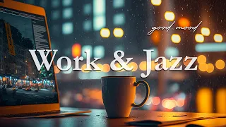 [Playlist] Soothing 24-hour playlist of jazz music and rain sounds for work ☕🎧 #3