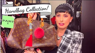 MY HANDBAG COLLECTION - PART 1 LOUIS VUITTON, DOLCE & GABBANA, MICHAEL KORS & MORE | CLARA SALGUEIRO