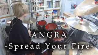 ANGRA - "Spread Your Fire" (Drum Cover)