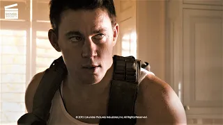 That moment when you have to fight to protect the President: White House Down (HD CLIP)