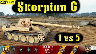 World of Tanks Rheinmetall Skorpion G Replay - 5 Kills 5.8K DMG(Patch 1.6.1)