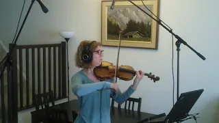 Banjo and Fiddle, by William Kroll. Performs Mira Negovora