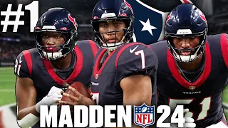 The Rebuild Begins! Madden 24 Houston Texans Franchise Ep 1!