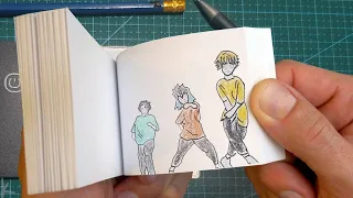 Demon Slayer Dance Hiphop Flipbook - Anime Animation (Tanjiro x Zenitsu x Inosuke)