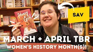 March TBR | April TBR 📚  Women's History Month: Diverse Romance, Queer & Trans Stories, BLM, & More