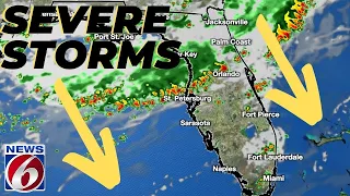 Florida Forecast: Severe Weather Possible Next Few Days (Damaging Wind, Hail, Tornado)