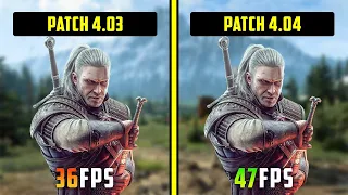The Witcher 3 Patch 4.04 - Massive Performance Increase