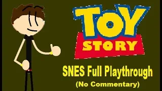 Toy Story (SNES) Full Playthrough (No Commentary)