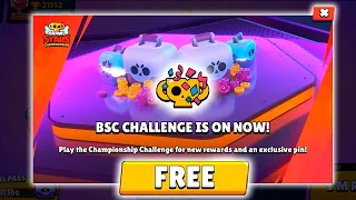 BRAWL STARS CHAMPIONSHIP CHALLENGE - NEW REWARDS AND EXCLUSIVE PIN!