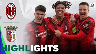 Milan vs Sporting Braga | What a Game | Highlights & Penalty Shootout | UEFA Youth League 28-02-2024