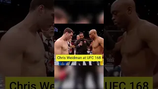 Most SHOCKING UFC Coincidence | Chris Weidman and Anderson Silva Leg Breaks #shorts #mma #UFC