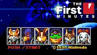 The First 7 Minutes of Star Fox 2 (SNES Classic)
