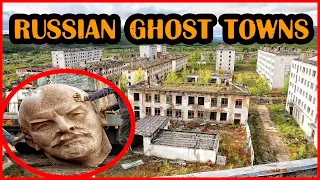 The Creepiest Russian Ghost Towns. Abandoned Cities in Russia. Abandoned Russia.