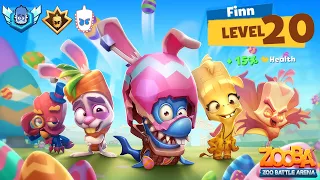 ZOOBA - FINN THE SHARK AT THE MAXIMUM LEVEL, ON 20!! + YOUR NEW EASTER SKIN!