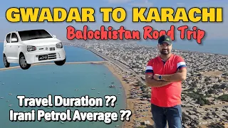 Gwadar (koh-e-Batil) to Karachi | Road Trip on Suzuki Alto 660cc 2024 | @thekarachiiet #byroadtrip