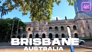 Brisbane Saturday Afternoon Walking Tour | 4K Australia | 13 May 2024 | UHD 60fps