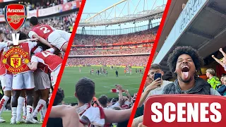 LAST MINUTE DRAMA ERUPTS THE EMIRATES | MATCHDAY VLOG | ARSENAL V MAN UTD