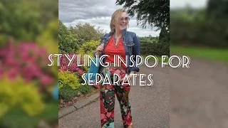 Mid size styling for separates