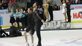 Gabriella Papadakis and Guillaume Cizeron - Winnig Gold - Internationaux De France 2019