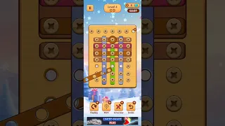 Wood Nuts and Bolts Puzzle Level 4 Gameplay Updated 2024