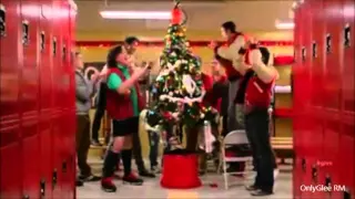 GLEE "Rocking Around The Christmas Tree" (Full Performance)| From "Previously Unaired Christmas"