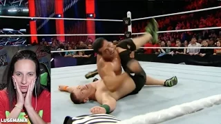 WWE Raw 12/28/15 John Cena Returns vs Alberto Del RIo