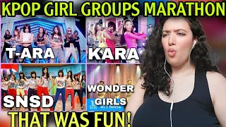 KPOP GIRL GROUP MARATHON (2nd gen edition): SNSD + WONDER GIRLS + KARA+ T-ARA